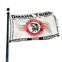 Omaha of Nebraska & Iowa Flag, CUONI35