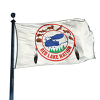Red Lake Ojibwe flag, CURLO35