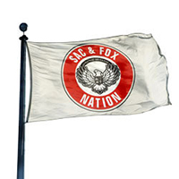 Sac & Fox of Oklahoma Flag, CUSFO35