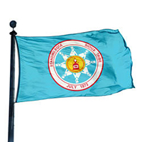 Standing Rock Sioux flag, CUSRS35