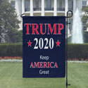 Trump 2020 Keep America Great Garden Flag, DBANN1218TRUMP