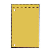 Nylon Spanish Yellow Solid Color Drape Banner