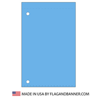 Nylon Bluebird Solid Color Drape Banner