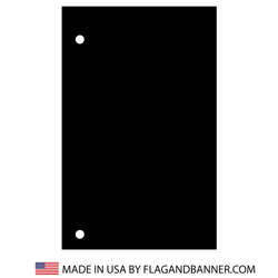 Nylon Black Solid Color Drape Banner, FBPP0000012164