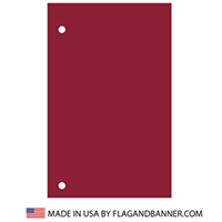Nylon Brick Red Solid Color Drape Banner