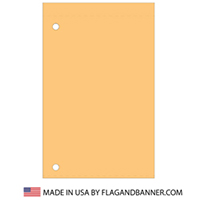 Nylon Buff Solid Color Drape Banner