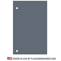 Nylon Charcoal Solid Color Drape Banner