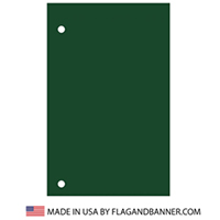 Nylon Dartmouth Green Solid Color Drape Banner