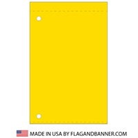 Nylon Fm Yellow Solid Color Drape Banner
