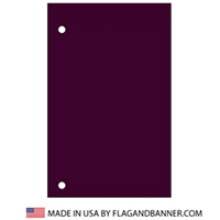 Nylon Maroon Solid Color Drape Banner