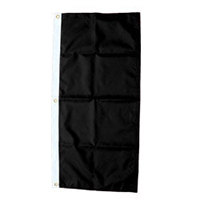 Black Drape Nylon Banner, DBANN36BL