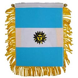 Argentina Mini Banner, DBANNARGE45