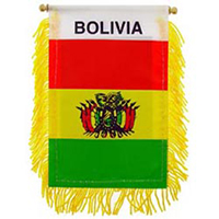 Bolivia Mini Banner, DBANNBOLI45