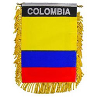 Colombia Mini Banner, DBANNCOLO45