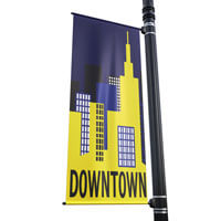 Downtown Street Pole Banner