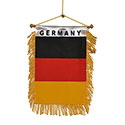 Germany Mini Banner, DBANNGERM45