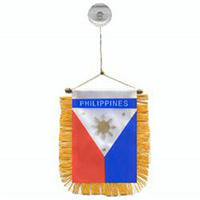 Philippines Mini Banner, DBANNPHIL45