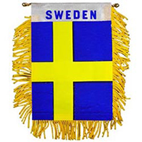 Sweden Mini Banner, DBANNSWED45