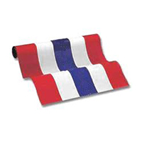 Red, White, and Blue 5 Stripe Bunting, DBUNT5NSC30