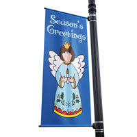 Angel's Glee Street Pole Banner