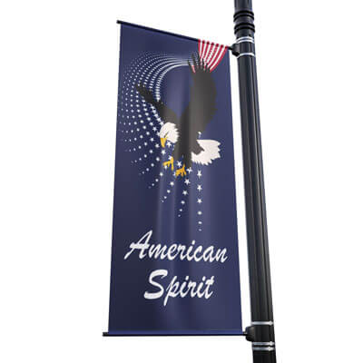 American Spirit Street Pole Banner, FBPP0000009498