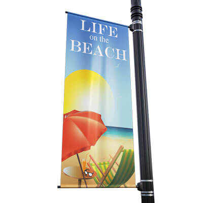 Beach Street Pole Banner, FBPP0000009676