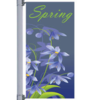 Flowers Street Pole Banner