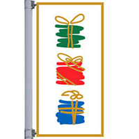 Gifts Street Pole Banner