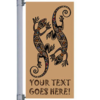 Gecko Street Pole Banner