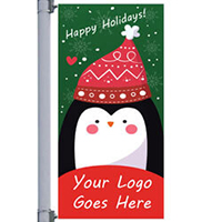 Holiday Cheer Street Pole Banner