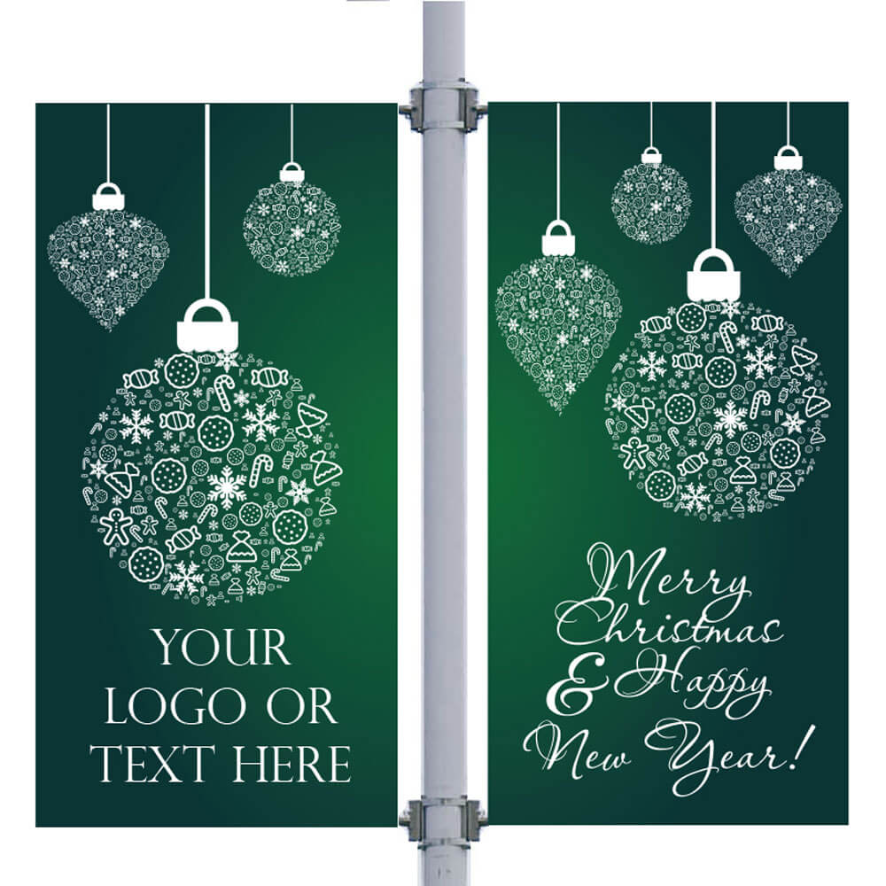 Ornaments Street Pole Banner
