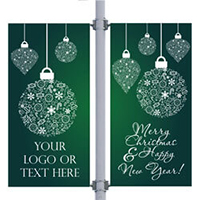 Ornaments Street Pole Banner
