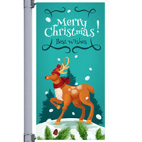 Rudolph Street Pole Banner