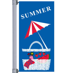 Picnic Street Pole Banner, FBPP0000011354