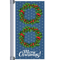 Wreaths Street Pole Banner