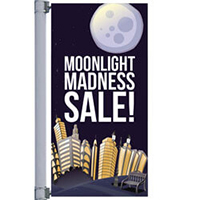 Moonlight Street Pole Banner