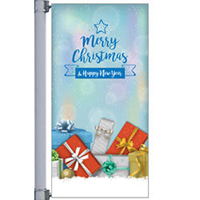 Present Delight Street Pole Banner