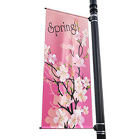 Season Spring Street Pole Banner