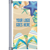 Starfish Street Pole Banner