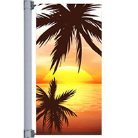 Sunset Street Pole Banner