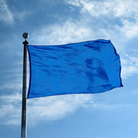 Color Flag: French Blue