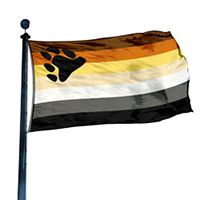 Bear Brotherhood Pride Flag, DFLAG35BEARB