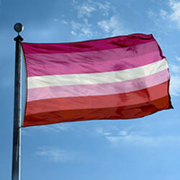 Lesbian Pride Flag, DFLAG35LESB