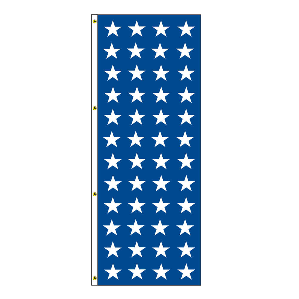 Stars Blue Drape Flag,DFLAGAF4A