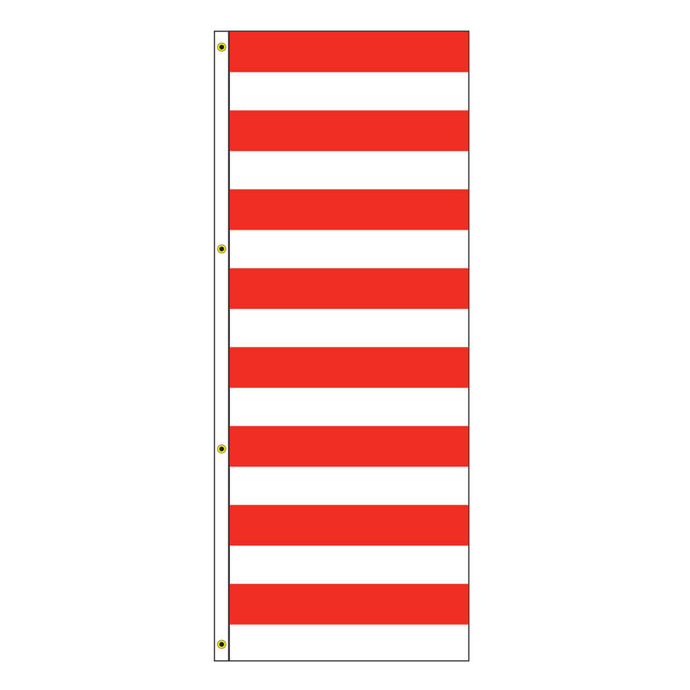 Red and White Stripe Drape Flag,DFLAGAF4B