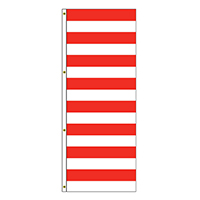 Red and White Stripe Drape Flag,DFLAGAF4B