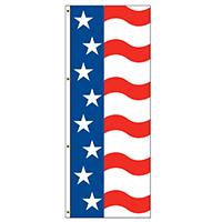 Waving Stars & Bars Drape Flag,DFLAGAF4E