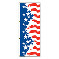 Americana Burst Drape Flag,DFLAGAF4F
