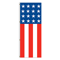 Americana Drape Flag,DFLAGAF4G