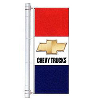 Chevy Trucks Dealer Drape Flags, DFLAGD2237CT